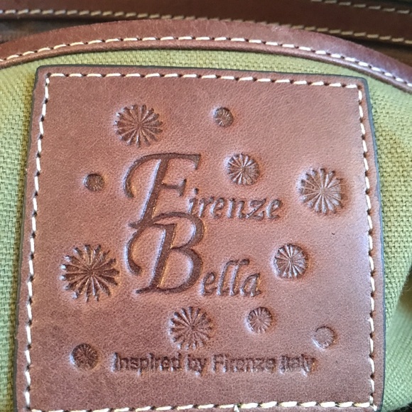 Firenze Bella Purse Floral 100% Genuine Leather 🍂 - Picture 10 of 16